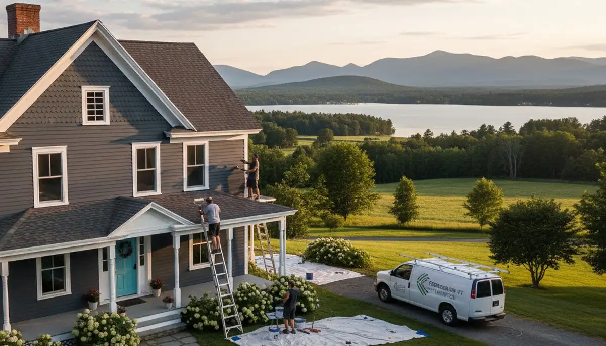 House painters serving Burlington, VT with professional residential painting services