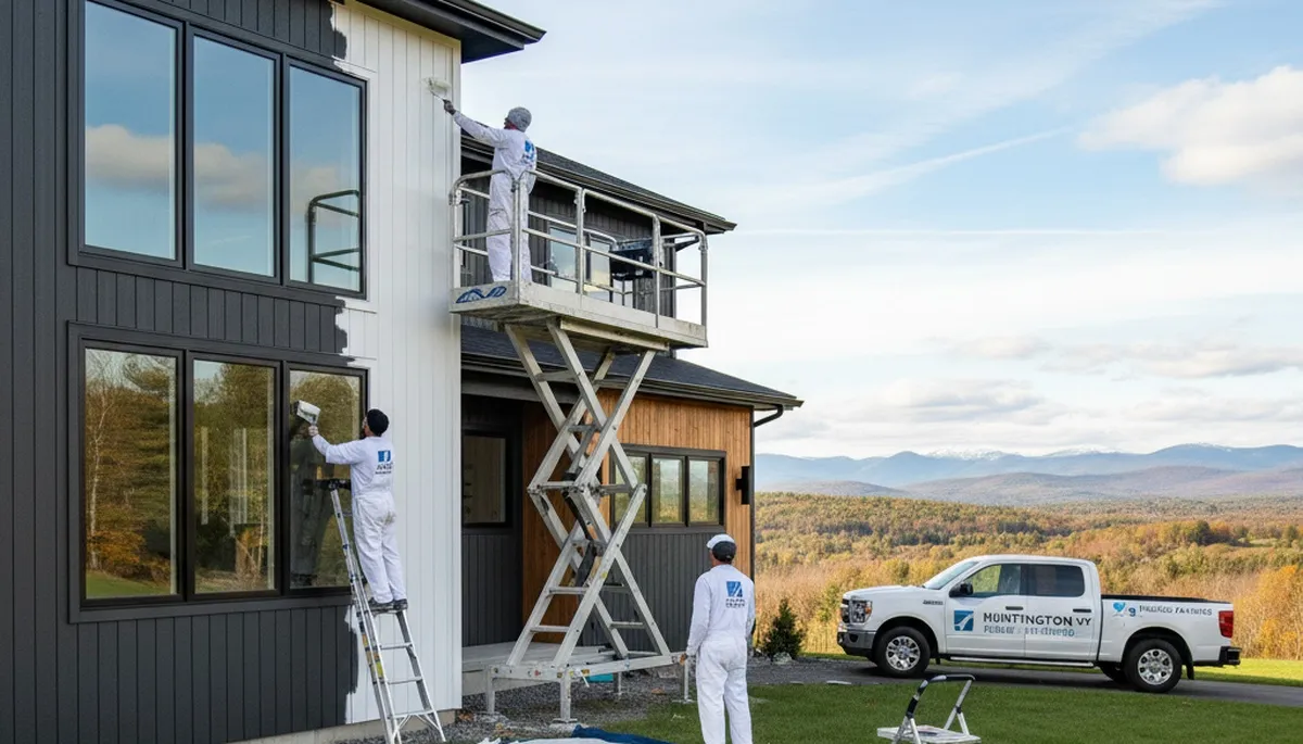 Professional house painting service in Burlington, VT for interior and exterior home painting