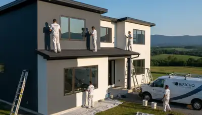 House painting team serving Burlington, VT with professional interior and exterior painting services