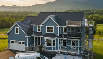 Professional house painting service in Burlington, VT for interior and exterior homes