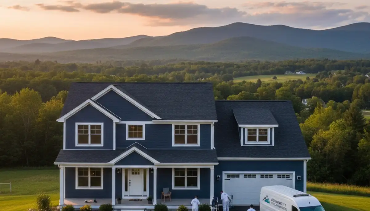 Professional house painting service in Burlington, VT by Painting Burlington VT