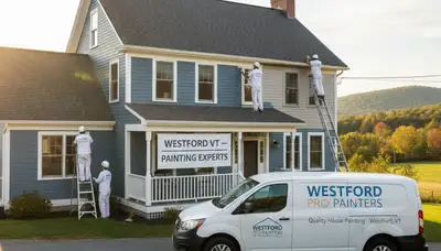 Professional house painting services in Burlington, VT for interior and exterior homes