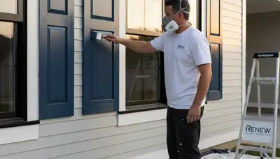 Professional shutter painting and refinishing in Burlington, VT for durable, weather-resistant finishes